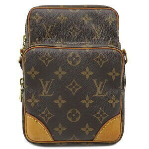 Louis Vuitton Monogram Canvas Shoulder Bag Brown Crossbody